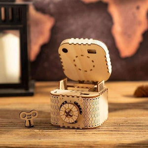 Planet Gates perpetual calendar / China Robotime Creative DIY 3D Treasure Box&Calendar Wooden Puzzle Game Assembly Toy Gift for Children Teens Adult LK502