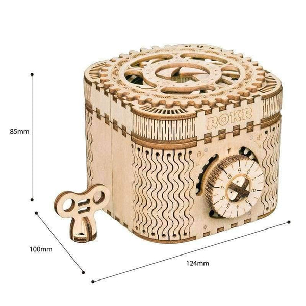 Planet Gates perpetual calendar / China Robotime Creative DIY 3D Treasure Box&Calendar Wooden Puzzle Game Assembly Toy Gift for Children Teens Adult LK502