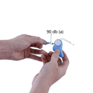 Planet Gates Personal Protection Girl Women Anti-Attack Panic Safety Security Rape Alarm Mini Loud Self Defense Supplies Emergency Alarm