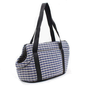 Planet Gates Pet Dog Carrier Bag Outdoor Travel Bags for Small Dogs Plaid Cotton Shoulder Carrying Puppy Pet Supplies