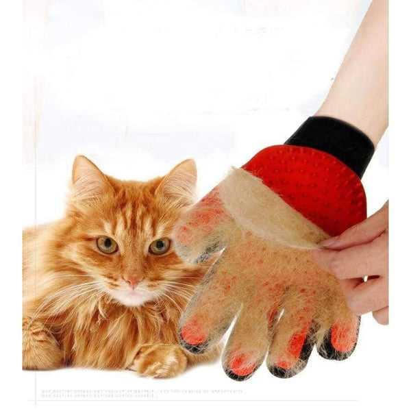 Planet Gates Pet Dog Cat Brush Cleaning Brush Hair Clean Glove Pet Dog Cat Massage Hair Removal Grooming Tool