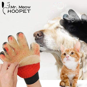 Planet Gates Pet Dog Cat Brush Cleaning Brush Hair Clean Glove Pet Dog Cat Massage Hair Removal Grooming Tool
