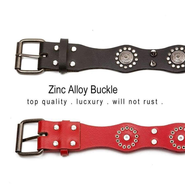 Planet Gates Pet Dog Collar Genuine Leather Retro Style Sharp Spiked Studded For Medium Large Breeds Pitbull Pet Products Acessorios