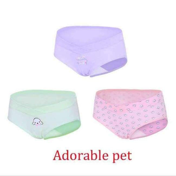 Planet Gates Pet / XL 3 PCS/Lot low-Waist Maternity panties cotton Pregnancy underwear Intimates clothes briefs for pregnant women clothing