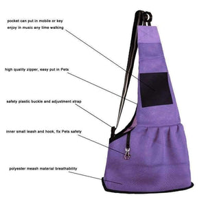 Planet Gates Pets Dog Carrier Bag Mesh Breathable Washable Pet Slings Shoulder Bag For Small Dog Puppy Large Cat Travel Backpack NZP26