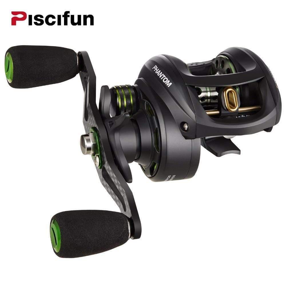 Planet Gates Phantom Carbon Fiber Ultralight 162g Baitcasting Reel Dual Brake 7.7kg Max Drag 7.0:1 Freshwater Fishing Reel