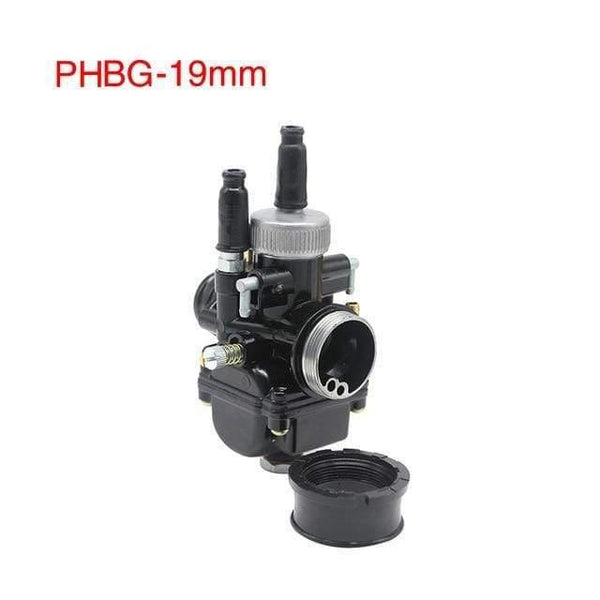 Planet Gates PHBG 19mm 17mm 19mm 21mm Dellorto PHBG DS Black Racing Carburetor Carb DIO JOG 50cc 90cc BWS100 for Puch Yamaha Zuma Motorcycle
