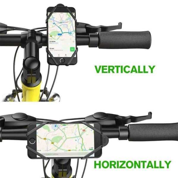 Planet Gates Phone Holder Anti-Slip Silicone Bicycle Holder For iPhone Samsung Bike Motorcycle Handlebar MTB Phone Holder Stand Mount