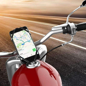 Planet Gates Phone Holder Anti-Slip Silicone Bicycle Holder For iPhone Samsung Bike Motorcycle Handlebar MTB Phone Holder Stand Mount