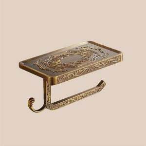 Planet Gates Phone Paper Holder KEMAIDI Bathroom Accessories Antique Brass Towel Ring, Paper Holder, Toilet Brush,, Bath Rack, Soap Dish, Makeup Mirror