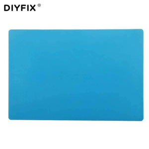 Planet Gates Phone Repair Tools 34x23cm Heat Insulation Silicone Pad Desk Mat BGA Soldering Station with Screw Position