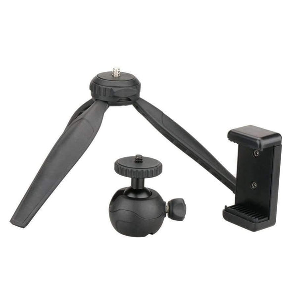 Planet Gates Phone Tripod,Mini Tripod + Universal Holder Clip for Digital Camera & iPhone 7 6 Plus 6 5S SE & Samsung Galaxy S6 S6 edge