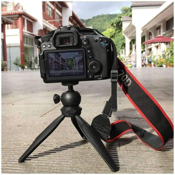 Planet Gates Phone Tripod,Mini Tripod + Universal Holder Clip for Digital Camera & iPhone 7 6 Plus 6 5S SE & Samsung Galaxy S6 S6 edge