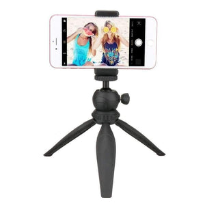Planet Gates Phone Tripod,Mini Tripod + Universal Holder Clip for Digital Camera & iPhone 7 6 Plus 6 5S SE & Samsung Galaxy S6 S6 edge