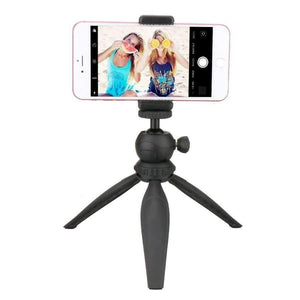 Planet Gates Phone Tripod,Mini Tripod + Universal Holder Clip for Digital Camera & iPhone 7 6 Plus 6 5S SE & Samsung Galaxy S6 S6 edge