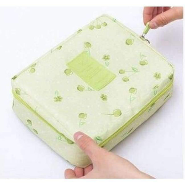 Planet Gates Photo Color 11 Multifunction waterproof Toiletry Make Up Organizer double-layer makeup bag Man Women travel cosmetic bag wash bag