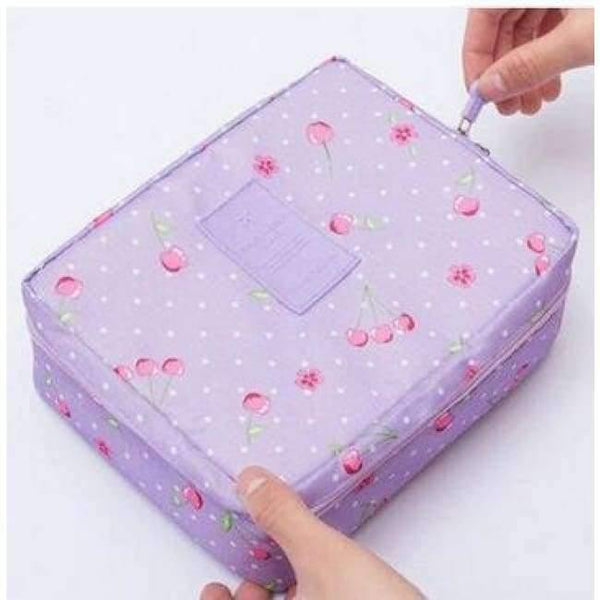 Planet Gates Photo Color 14 Multifunction waterproof Toiletry Make Up Organizer double-layer makeup bag Man Women travel cosmetic bag wash bag