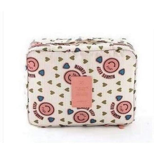 Planet Gates Photo Color 15 Multifunction waterproof Toiletry Make Up Organizer double-layer makeup bag Man Women travel cosmetic bag wash bag