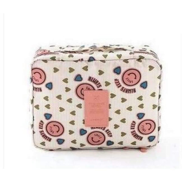 Planet Gates Photo Color 15 Multifunction waterproof Toiletry Make Up Organizer double-layer makeup bag Man Women travel cosmetic bag wash bag