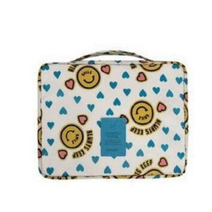 Planet Gates Photo Color 16 Multifunction waterproof Toiletry Make Up Organizer double-layer makeup bag Man Women travel cosmetic bag wash bag