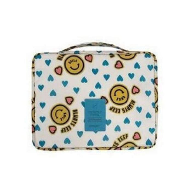 Planet Gates Photo Color 16 Multifunction waterproof Toiletry Make Up Organizer double-layer makeup bag Man Women travel cosmetic bag wash bag