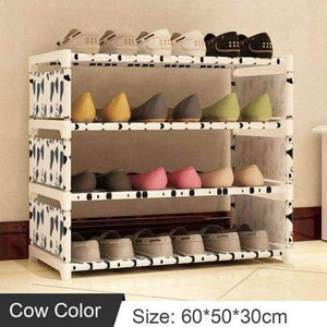 Planet Gates Photo Color 3 Shoe Rack Stand Assembly Stainless Steel Door Shoes Organizer multi-function Storage Cabinet space saver for Home Furniture