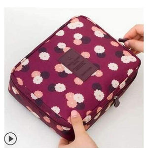 Planet Gates Photo Color 9 Multifunction waterproof Toiletry Make Up Organizer double-layer makeup bag Man Women travel cosmetic bag wash bag