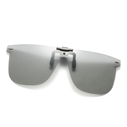 Planet Gates Photochromic / as show Clip On Sunglasses For Men Polarized Lens Square Sunglasses Night Vision Driver Glasses Fishing Eyewear Flip Up Luxury Oculos