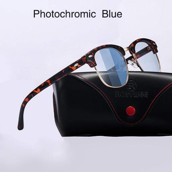 Planet Gates photochromic blue / with original box UV400  Polarized Sunglasses men women Classic cool retro Sun glasses Coating  man Driving Shades fashion male oculos