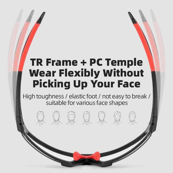 Planet Gates Photochromic Cycling Glasses Bike Bicycle Glasses Sports Men's Sunglasses MTB Road Cycling Eyewear Protection Goggles