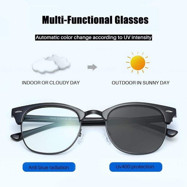Planet Gates Photochromic Glasses Prescription Frame Men Optical Eyeglasses Women Eyewear Anti Blue Light Glasses KS101