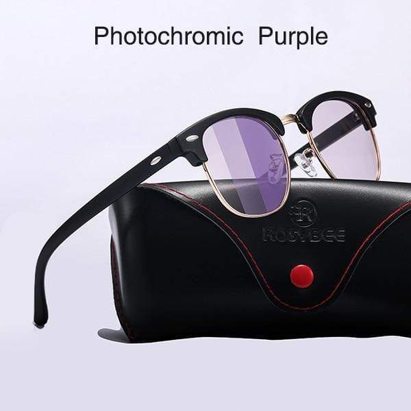 Planet Gates photochromic purple / with original box UV400  Polarized Sunglasses men women Classic cool retro Sun glasses Coating  man Driving Shades fashion male oculos
