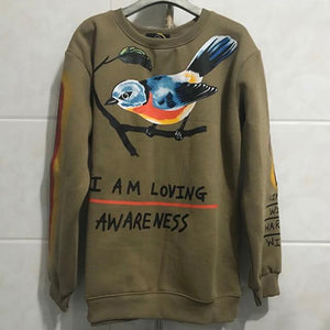 Planet Gates pic color 4 / Asian L Fleece Skull Graffiti Mens Sweatshirt Oversize Harajuku Loose Casual Couple Hoodies Stranger Things Hooded Hoodie