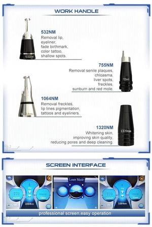 Planet Gates Picosecond laser tattoo removal machine Nd Yag laser 755nm 1064nm 532nm 1320nm beauty machine, skin whitening