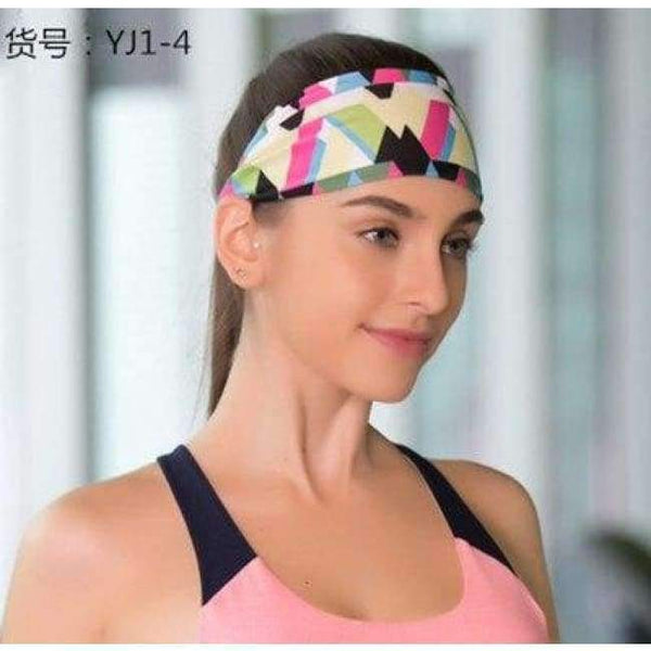 Planet Gates Picture Color 1 Yoga Headband Sport Elastic Hair Bands  2Pcs/Lot Sports Yoga Accessory Wide Headband Stretch Dance Bike Fitness Hairband