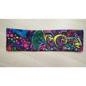 Planet Gates Picture Color 11 Yoga Headband Sport Elastic Hair Bands  2Pcs/Lot Sports Yoga Accessory Wide Headband Stretch Dance Bike Fitness Hairband