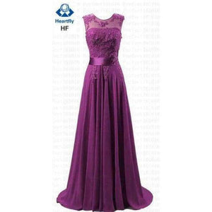 Planet Gates Picture Color 2 / 6 Chiffon Bridesmaid Dresses  Long Robe Demoiselle D'honneur Applique Floor-Length Formal Party Dresses