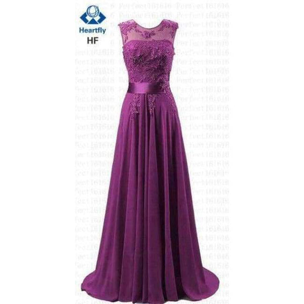 Planet Gates Picture Color 2 / 6 Chiffon Bridesmaid Dresses  Long Robe Demoiselle D'honneur Applique Floor-Length Formal Party Dresses