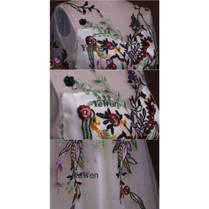 Planet Gates Picture color / 2 Champagne Evening Dress elegant for Women Sleeveless Long Sexy Half Sleeves Plus Size Prom Dresses 2018 Party gown