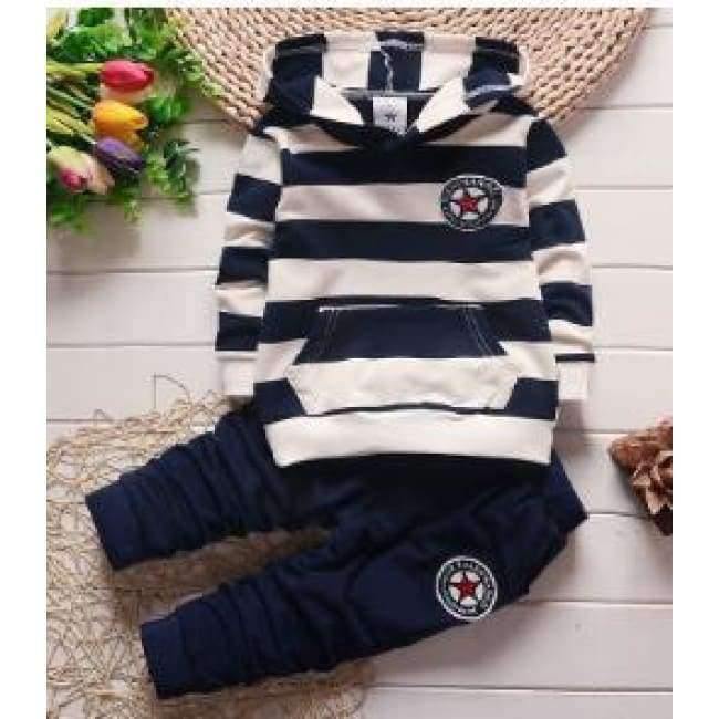 Planet Gates picture color 1 / 3T Children boys clothing set spring baby boys hoodies striped tops+pants 2pcs sport suit kids tracksuit toddler costume