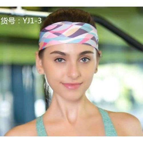 Planet Gates Picture Color Yoga Headband Sport Elastic Hair Bands  2Pcs/Lot Sports Yoga Accessory Wide Headband Stretch Dance Bike Fitness Hairband