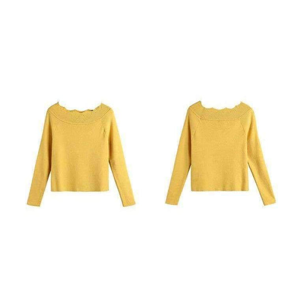 Planet Gates picture show / S Autumn Winter 2 Piece Women Sets Solid Long Sleeve Sweater Hollow Out Lace Zipper Fly Skirts Elegant Slim Female Suit