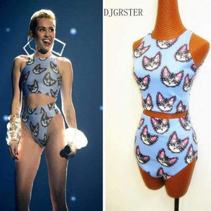 Female singer costume silver sequins dance wear bar clothes stage costume for women dancers singer stage show - Planet Gates