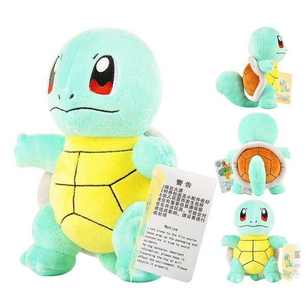 Pikachu Charmander Squirtle Bulbasaur Eevee Plush Doll Snorlax Jigglypuff Gengar Lapras Stuffed Toys Gifts For Children Kids