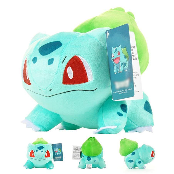 Pikachu Charmander Squirtle Bulbasaur Eevee Plush Doll Snorlax Jigglypuff Gengar Lapras Stuffed Toys Gifts For Children Kids