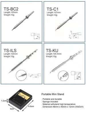 Planet Gates Pine64 Pinecil Soldering Iron Portable Mini USB Interface For Welding tools constant temperature Intelligent maintenance Electr