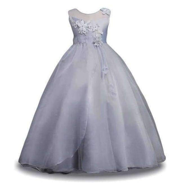 Planet Gates Pink 1 / 5 Bridesmaid Wedding Flower Girls Dress For Girls Party Dresses Children Prom Princess Dresss Girl Costume 8 10 11 12 14 Year