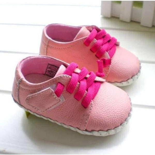 Planet Gates pink / 1.5 Genuine Leather Shoes Indoor Baby Shoes Boys Girls Soft Anti-skid Toddler Shoes Fashion Light Blue First Walkers