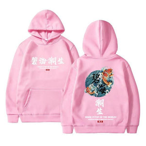 Planet Gates Pink-1 / L Streetwear Chinese characters Men Hoodies Sweatshirts Fashion Autumn Hip Hop Black Hoodie Erkek sweatshirt