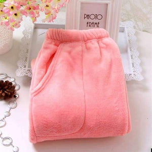 Planet Gates pink 1 / M Women's Trousers 2018 Winter New Flannel Pants For Home Cotton Pajama Bottoms Pajama Style Pants Women Lounge Pants Q411